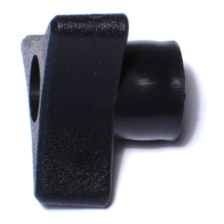Midwest Fastener 5/16"-18 x 1-3/4" Black Plastic Coarse Thread 3-Prong Knobs 4PK 78163